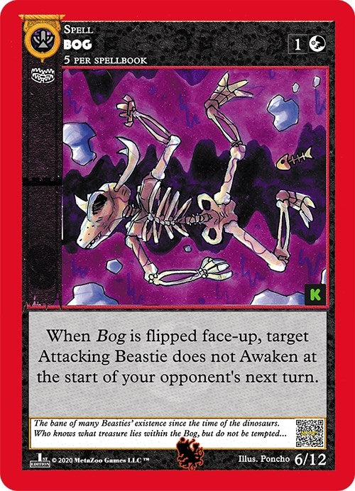 Image for Bog (Cryptid Nation: Kickstarter Edition Tribal Theme Decks) (6) - MetaZoo