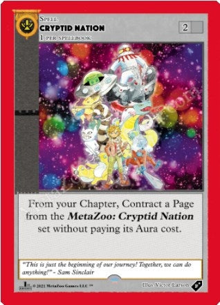 Image for Cryptid Nation - First Edition (Miscellaneous Promos) - MetaZoo