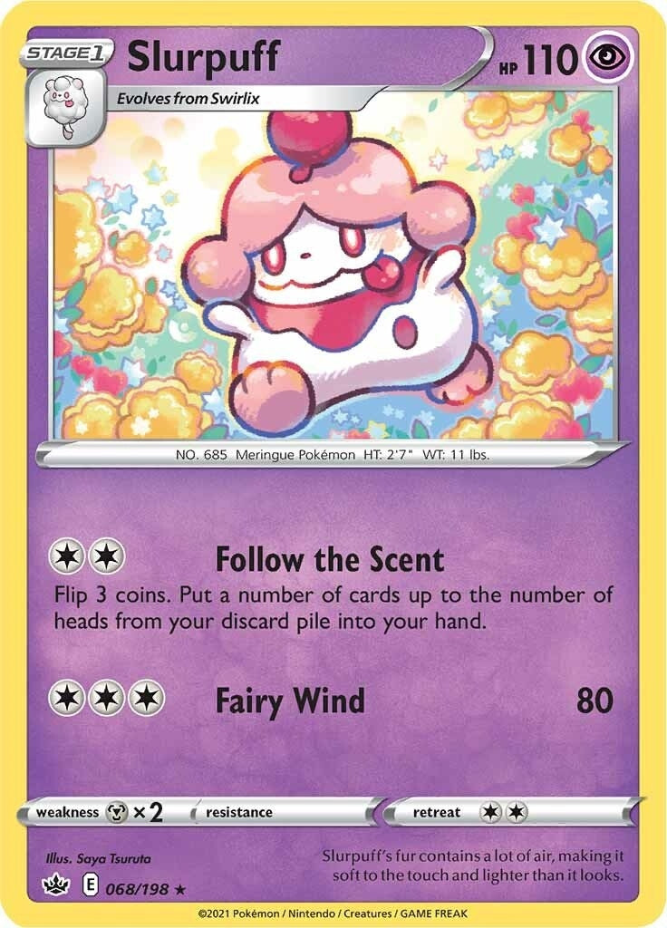 Image for Slurpuff (SWSH06: Chilling Reign) (068/198) - Pokemon