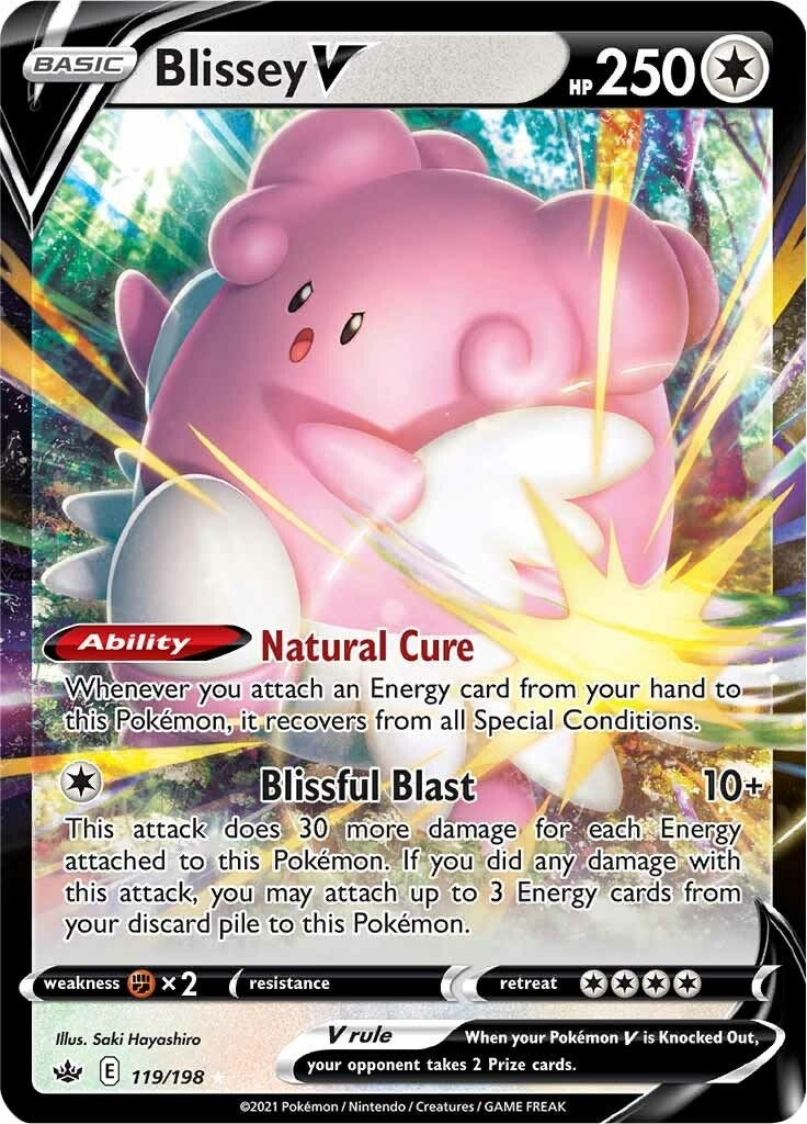 Image for Blissey V (SWSH06: Chilling Reign) (119/198) - Pokemon