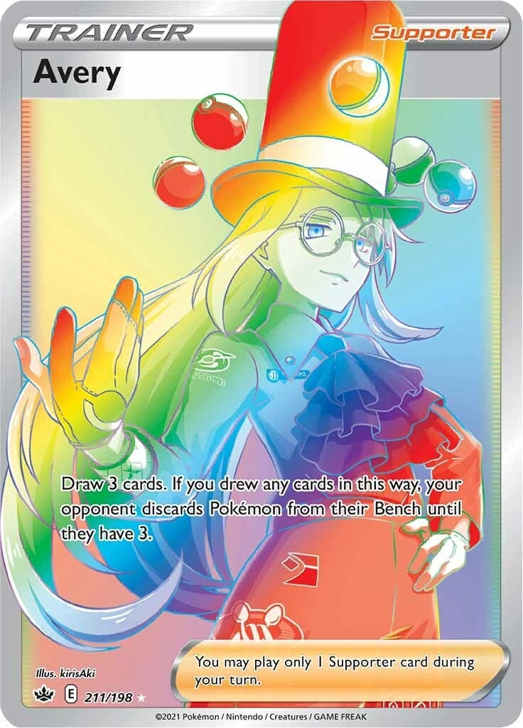 Image for Avery (Secret) (SWSH06: Chilling Reign) (211/198) - Pokemon