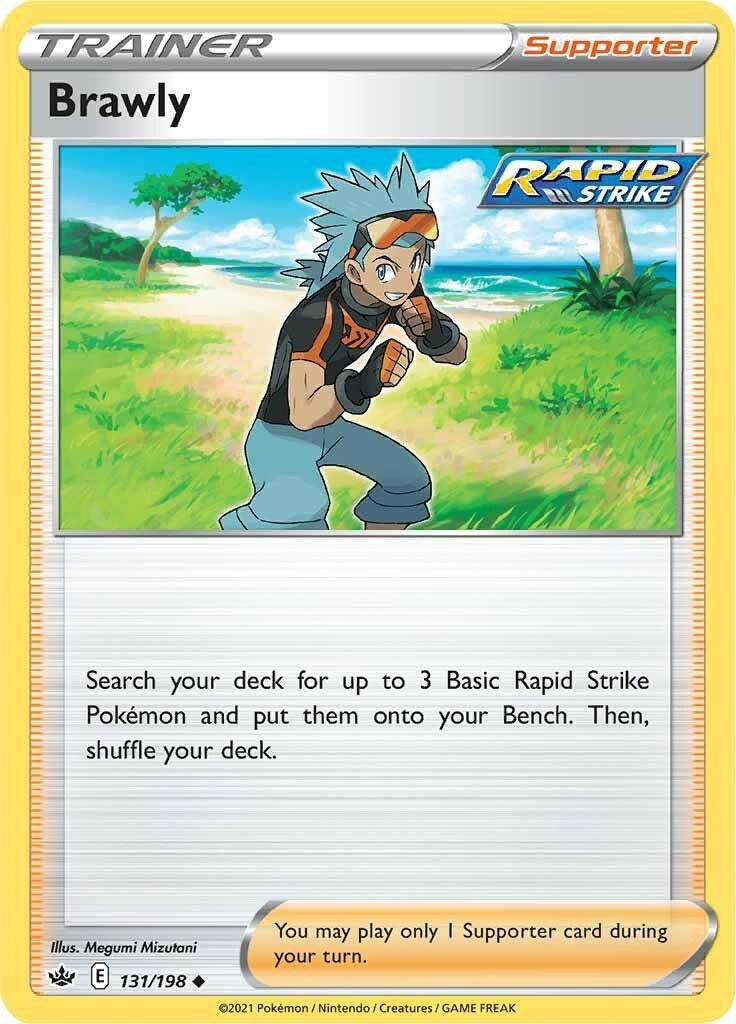 Image for Brawly (SWSH06: Chilling Reign) (131/198) - Pokemon