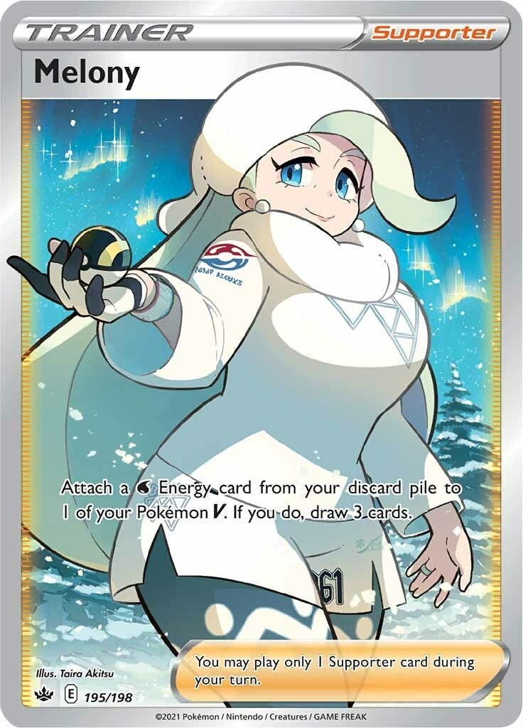 Image for Melony (Full Art) (SWSH06: Chilling Reign) (195/198) - Pokemon