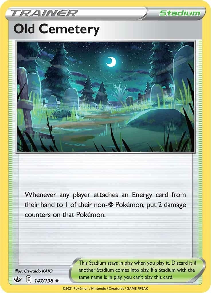 Image for Old Cemetery (SWSH06: Chilling Reign) (147/198) - Pokemon