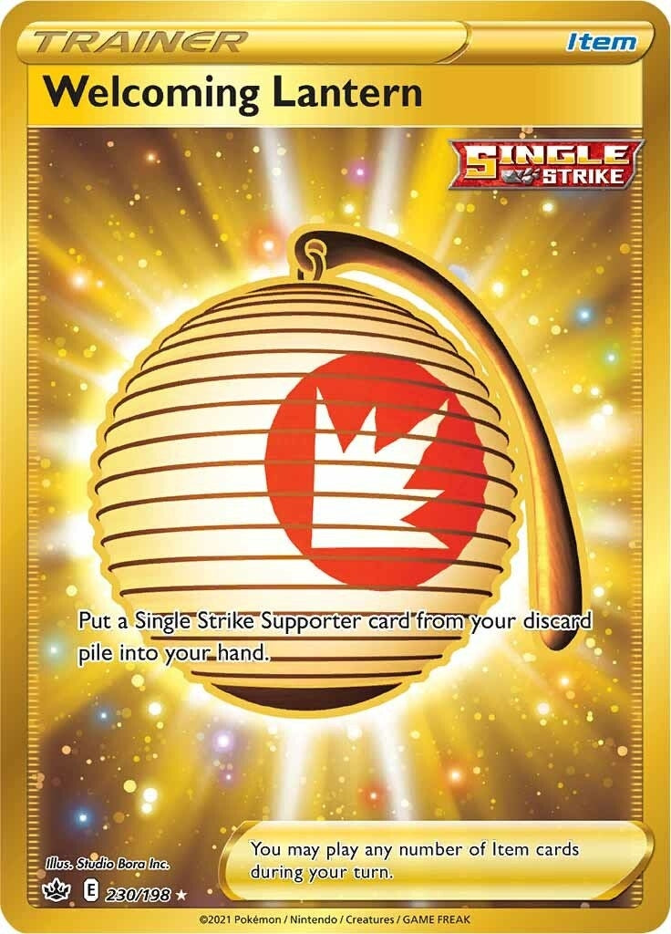 Image for Welcoming Lantern (Secret) (SWSH06: Chilling Reign) (230/198) - Pokemon