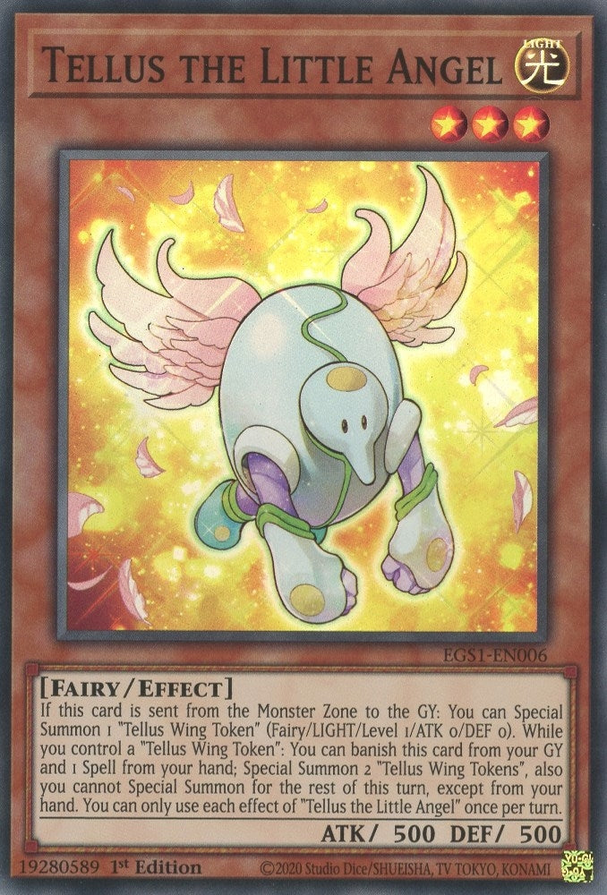 Image for Tellus the Little Angel (Egyptian God Deck: Slifer the Sky Dragon) (EGS1-EN006) - YuGiOh