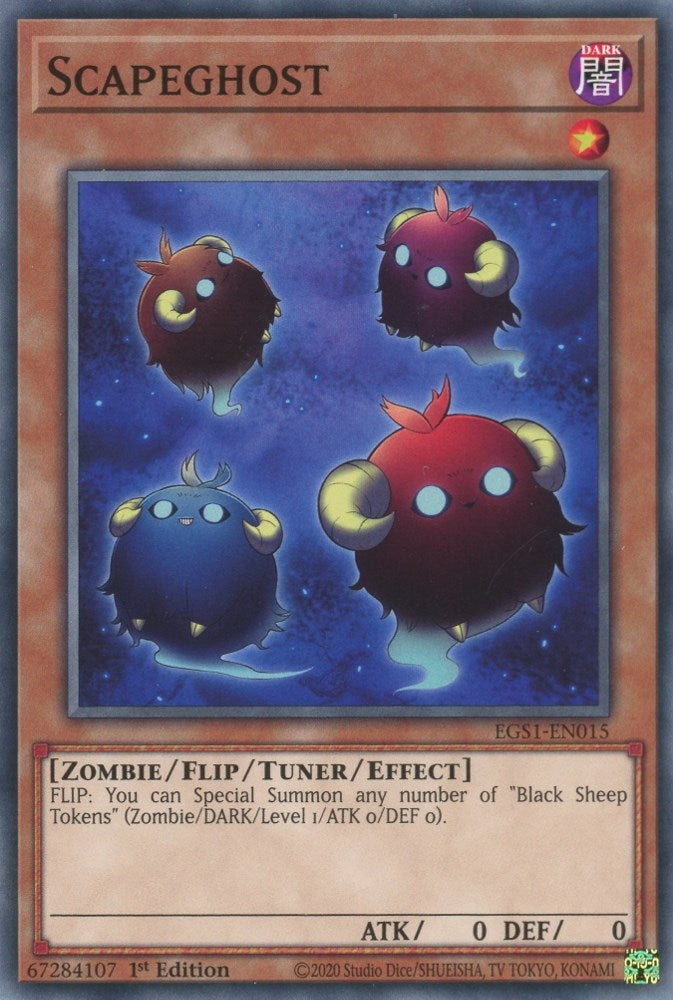 Image for Scapeghost (Egyptian God Deck: Slifer the Sky Dragon) (EGS1-EN015) - YuGiOh