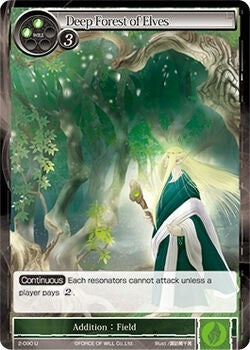 Image for Deep Forest of Elves (The War of Valhalla) (2-090) - Force of Will