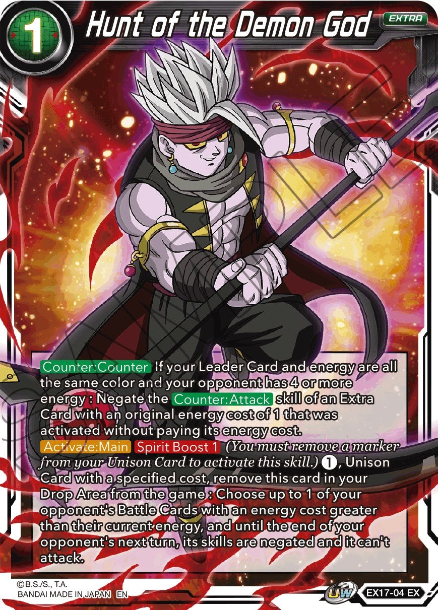 Image for Hunt of the Demon God (Expansion Deck Box Set 17: Saiyan Boost) (EX17-04) - Dragon Ball Super: Masters