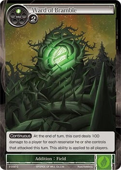 Image for Ward of Bramble (The War of Valhalla) (2-092) - Force of Will