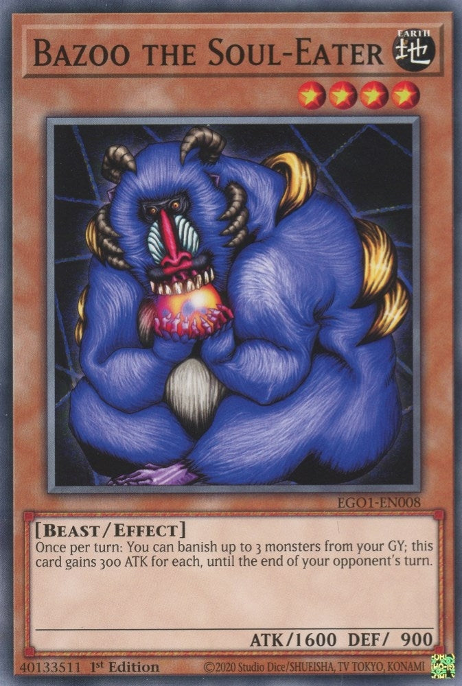 Image for Bazoo the Soul-Eater (Egyptian God Deck: Obelisk the Tormentor) (EGO1-EN008) - YuGiOh
