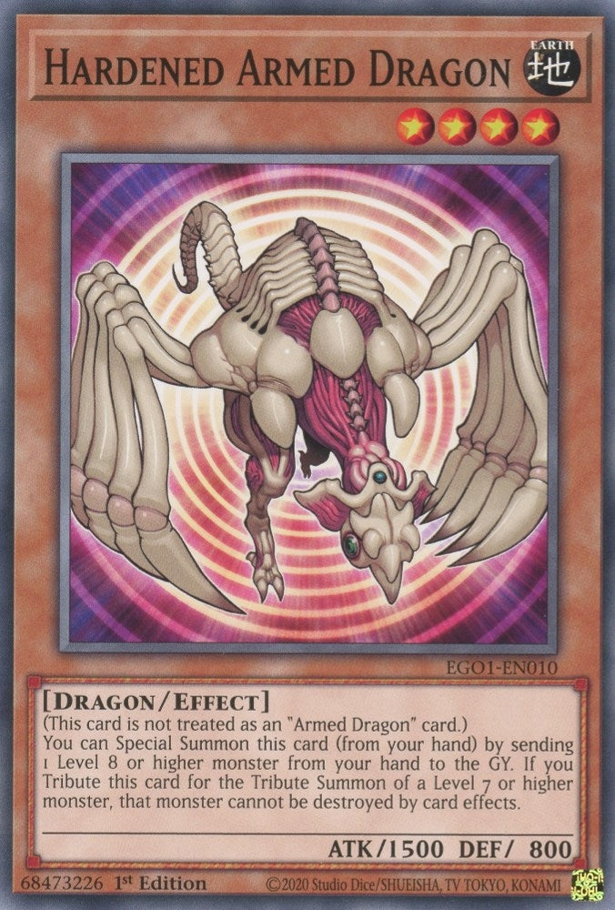 Image for Hardened Armed Dragon (Egyptian God Deck: Obelisk the Tormentor) (EGO1-EN010) - YuGiOh