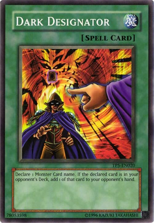 Image for Dark Designator (Tournament Pack 5) (TP5-EN020) - YuGiOh