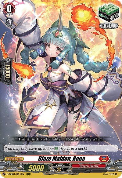 Image for Blaze Maiden, Rona (D-SS01: Festival Collection 2021) (D-SS01/011EN) - Cardfight Vanguard