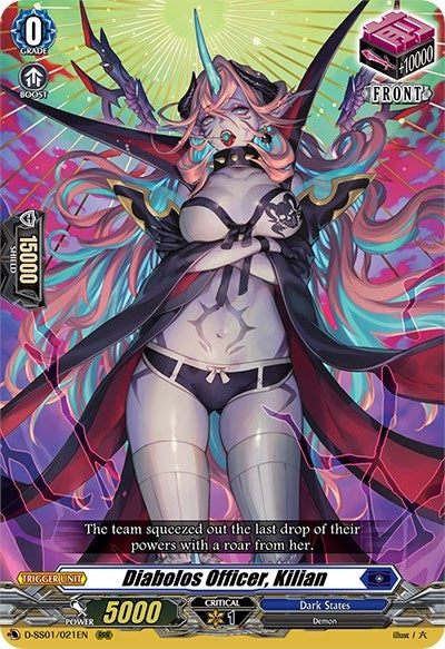 Image for Diabolos Officer, Kilian (D-SS01: Festival Collection 2021) (D-SS01/021EN) - Cardfight Vanguard