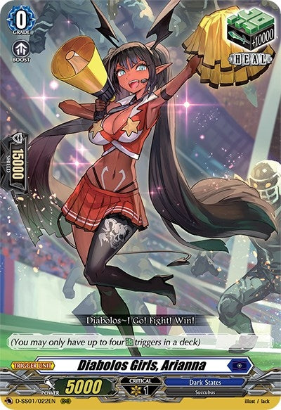 Image for Diabolos Girls, Arianna (D-SS01: Festival Collection 2021) (D-SS01/022EN) - Cardfight Vanguard