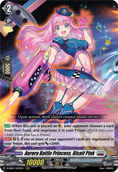 Image for Aurora Battle Princess, Risatt Pink (D-SS01: Festival Collection 2021) (D-SS01/024EN) - Cardfight Vanguard
