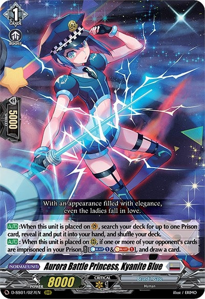 Image for Aurora Battle Princess, Kyanite Blue (D-SS01: Festival Collection 2021) (D-SS01/027EN) - Cardfight Vanguard