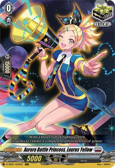 Image for Aurora Battle Princess, Lourus Yellow (D-SS01: Festival Collection 2021) (D-SS01/029EN) - Cardfight Vanguard
