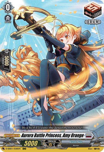 Image for Aurora Battle Princess, Amy Orange (D-SS01: Festival Collection 2021) (D-SS01/030EN) - Cardfight Vanguard