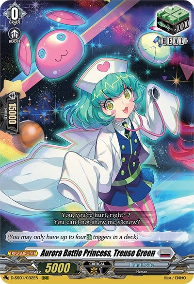 Image for Aurora Battle Princess, Treuse Green (D-SS01: Festival Collection 2021) (D-SS01/032EN) - Cardfight Vanguard