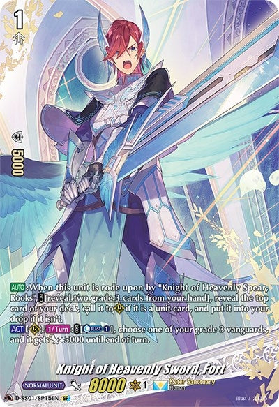 Image for Knight of Heavenly Sword, Fort (SP) (D-SS01: Festival Collection 2021) (D-SS01/SP15EN) - Cardfight Vanguard
