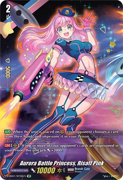 Image for Aurora Battle Princess, Risatt Pink (SP) (D-SS01: Festival Collection 2021) (D-SS01/SP26EN) - Cardfight Vanguard