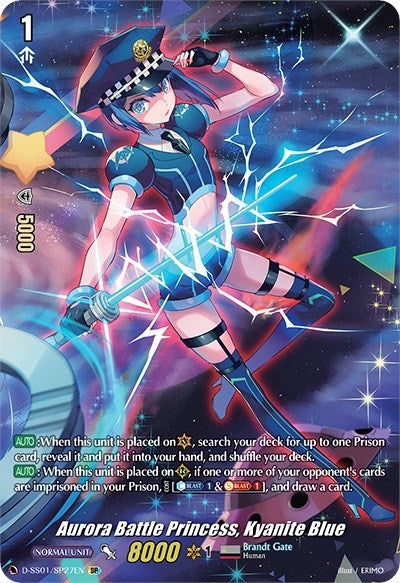 Image for Aurora Battle Princess, Kyanite Blue (SP) (D-SS01: Festival Collection 2021) (D-SS01/SP27EN) - Cardfight Vanguard