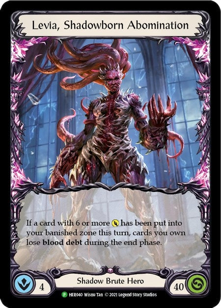 Image for Levia, Shadowborn Abominationn - HER040 (Flesh and Blood: Promo Cards) (HER040) - Flesh and Blood TCG