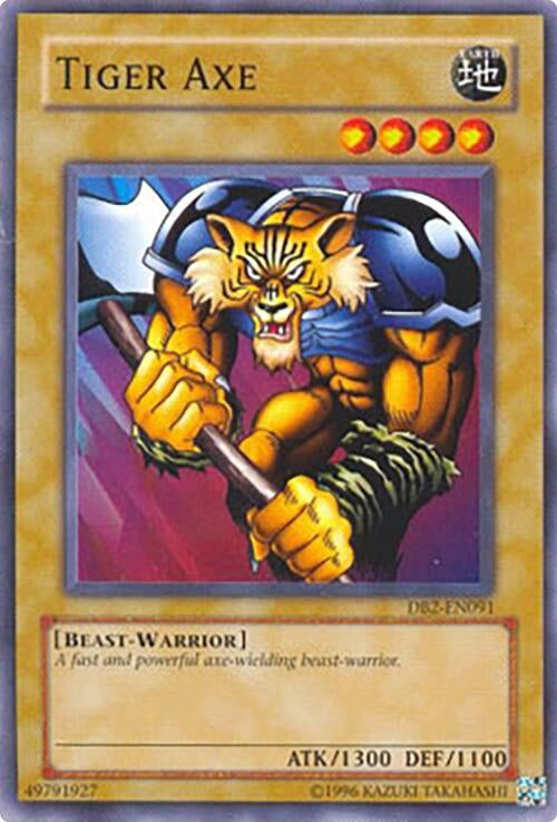 Image for Tiger Axe (Dark Beginning 2) (DB2-EN091) - YuGiOh