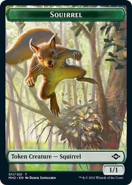 Image for Squirrel // Crab Double-Sided Token (Modern Horizons 2) (11 // 2) - Magic: The Gathering