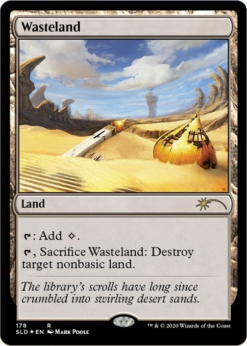 Image for Wasteland (Secret Lair Drop Series) (178) - Magic: The Gathering