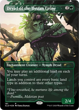 Image for Dryad of the Ilysian Grove (Secret Lair Drop Series) (191) - Magic: The Gathering
