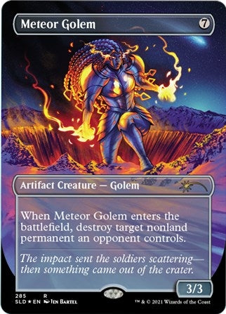 Image for Meteor Golem (285) (Secret Lair Drop Series) (285) - Magic: The Gathering