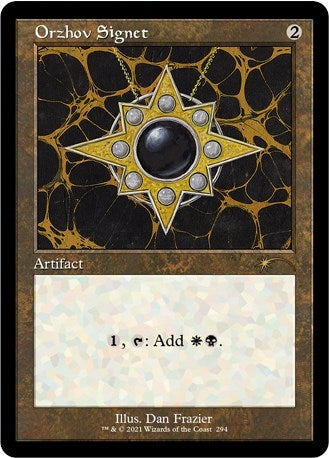 Image for Orzhov Signet (Secret Lair Drop Series) (294) - Magic: The Gathering
