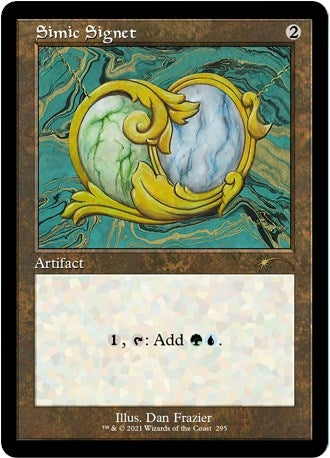 Image for Simic Signet (Secret Lair Drop Series) (295) - Magic: The Gathering