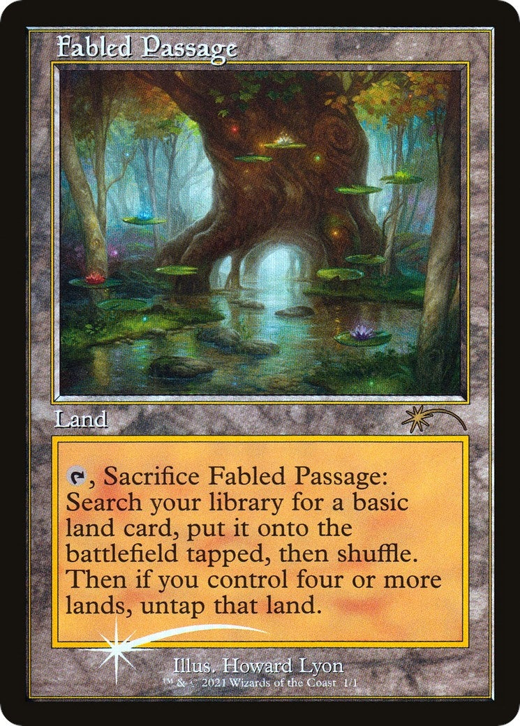 Image for Fabled Passage (Retro Frame) (WPN & Gateway Promos) (1) - Magic: The Gathering