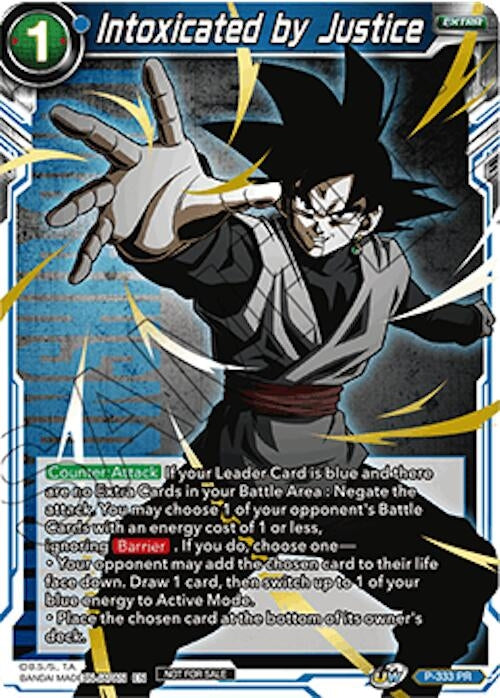 Image for Intoxicated by Justice (Championship Pack 2021 Vol.2) (Promotion Cards) (P-333) - Dragon Ball Super: Masters