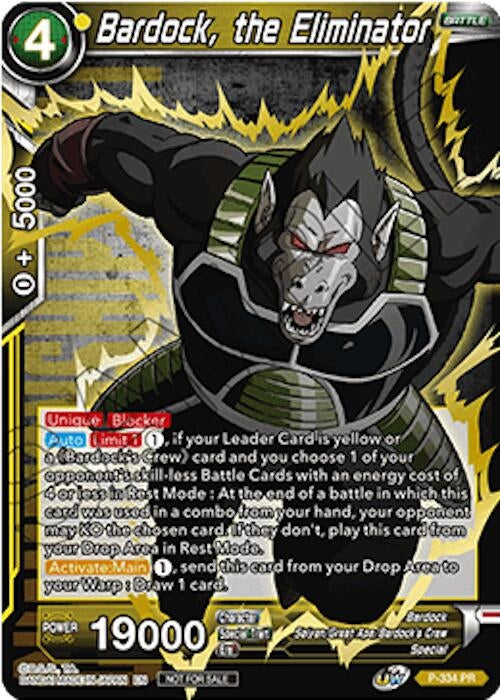 Image for Bardock, the Eliminator (Championship Pack 2021 Vol.2) (Promotion Cards) (P-334) - Dragon Ball Super: Masters