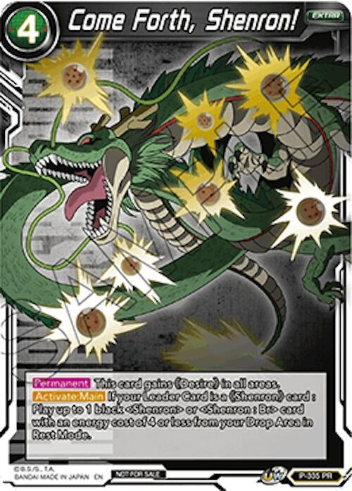 Image for Come Forth, Shenron! (Championship Pack 2021 Vol.2) (Promotion Cards) (P-335) - Dragon Ball Super: Masters