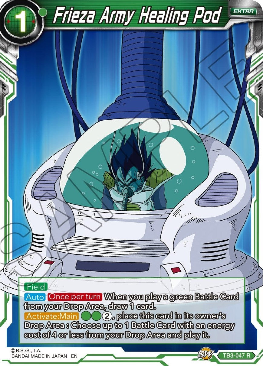 Image for Frieza Army Healing Pod (Event Pack 08) (Tournament Promotion Cards) (TB3-047) - Dragon Ball Super: Masters