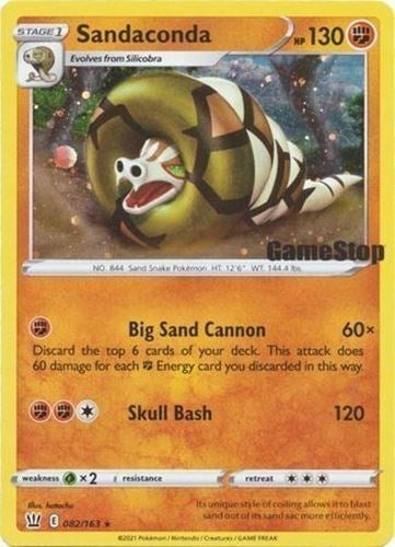 Image for Sandaconda - 082/163 (Gamestop Exclusive) (Miscellaneous Cards & Products) (082/163) - Pokemon