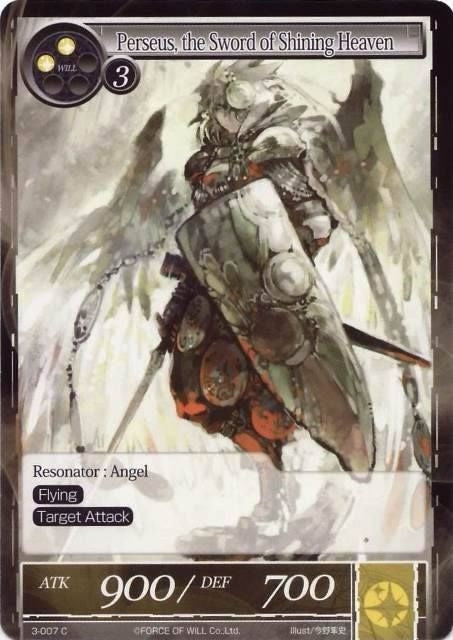 Image for Perseus, Divine Blade of the Gleaming Skies (The Shaft of Light of Valhalla) (3-007) - Force of Will