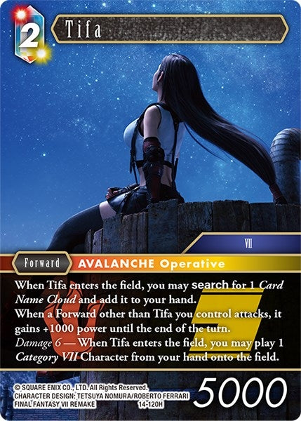 Image for Tifa (Opus XIV: Crystal Abyss) (14-120H) - Final Fantasy TCG