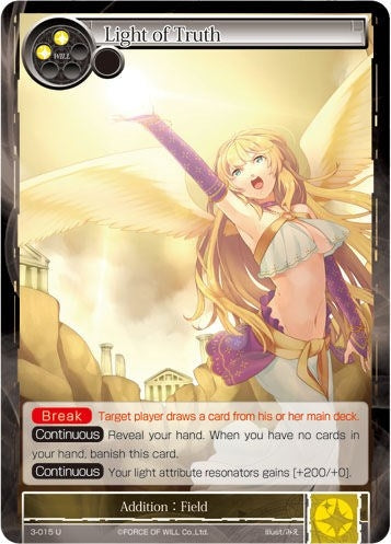 Image for Light of Truth (The Shaft of Light of Valhalla) (3-015) - Force of Will