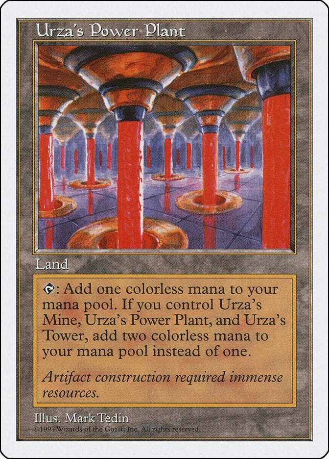 Image for Urza's Power Plant (Fifth Edition) - Magic: The Gathering