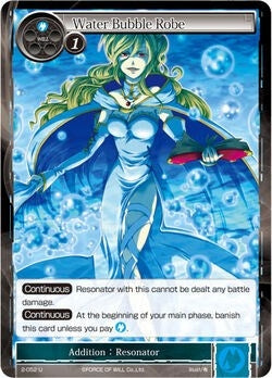 Image for Water Bubble Robe (The War of Valhalla) (2-052) - Force of Will