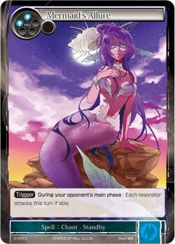 Image for Mermaid's Allure (The War of Valhalla) (2-059) - Force of Will