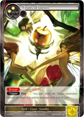 Image for Fruits of Dawn (The Shaft of Light of Valhalla) (3-023) - Force of Will