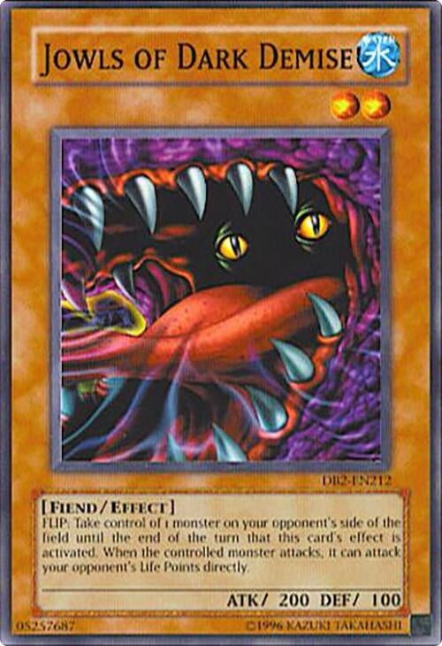 Image for Jowls of Dark Demise (Dark Beginning 2) (DB2-EN212) - YuGiOh